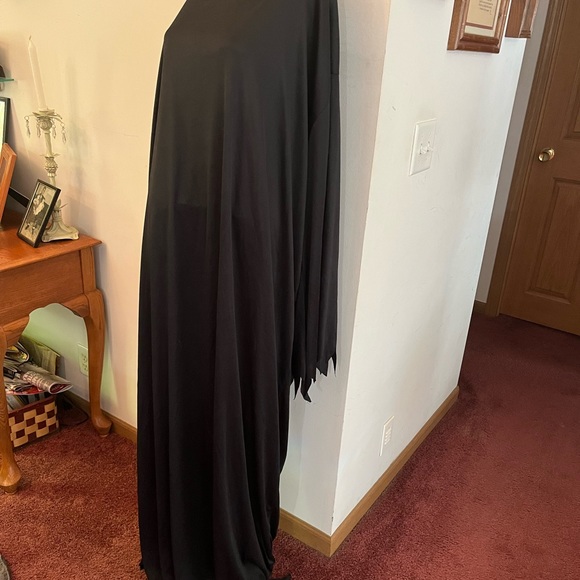 Black is black costume with hood that can still see out size up to 3X-2 pieces - Picture 8 of 9